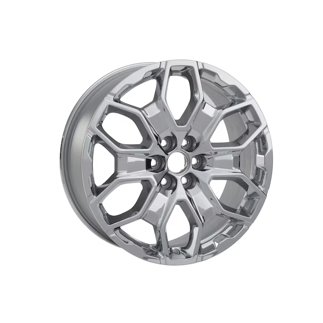 20x8-Inch 6-Split Spoke Aluminum Wheel in Chrome