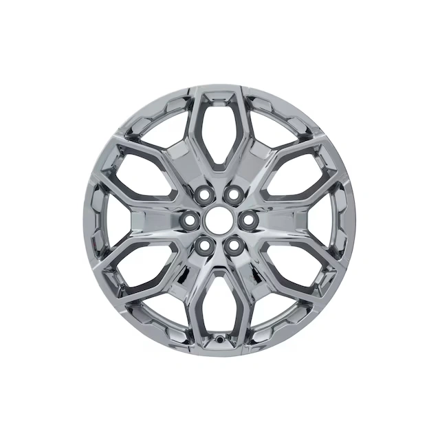 20x8-Inch 6-Split Spoke Aluminum Wheel in Chrome