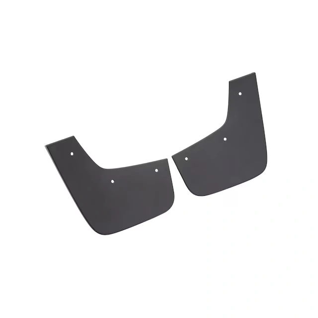 Front Splash Guards Molded in Black