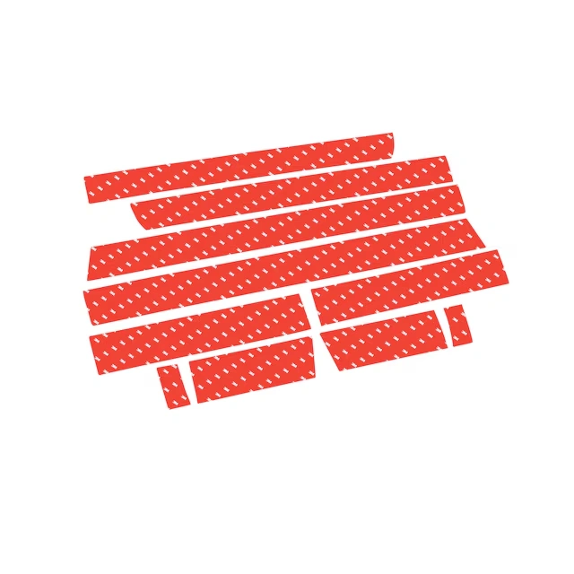 Crew Cab Rocker Panel Molding Set in Stainless Steel by Putco® - Associated Accessories