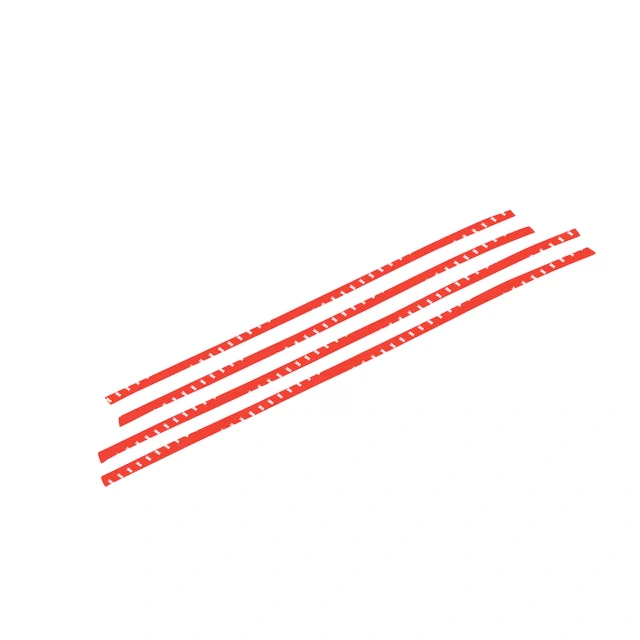 Bodyside Molding in Stainless Steel by Putco® - Associated Accessories