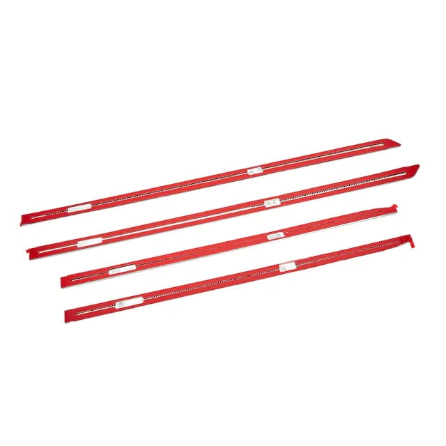 Front and Rear Door Moldings in Chrome