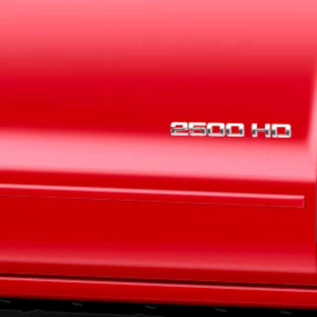 Double Cab Door Moldings in Cardinal Red