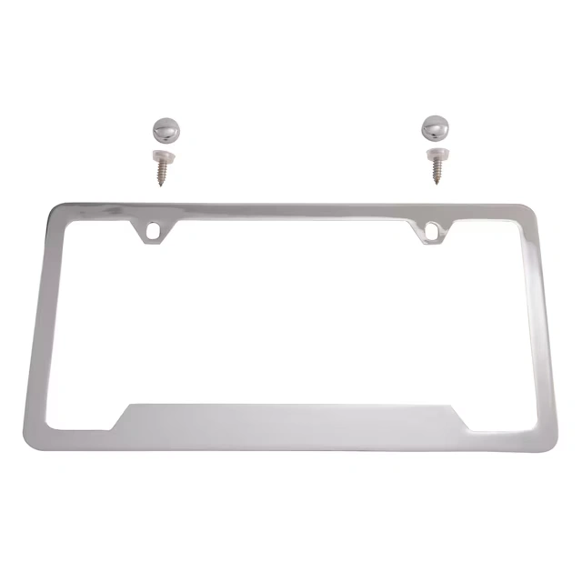 License Plate Frame by Baron & Baron® in Chrome - Associated Accessories