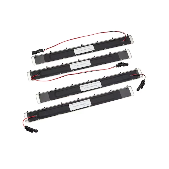 Illuminated Front and Rear Door Sill Plates in Stainless Steel with AT4 Logo