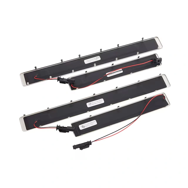 Illuminated Front and Rear Door Sill Plates with Yukon Script 5 Illuminated Front and Rear Door Sill Plates with Yukon Script