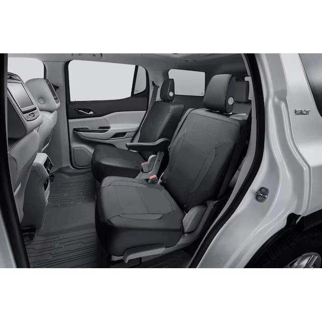 Second-Row Captain's Chairs Seat Cover in Jet Black