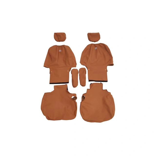 Carhartt® Rear Bucket Seat Cover Package in Brown