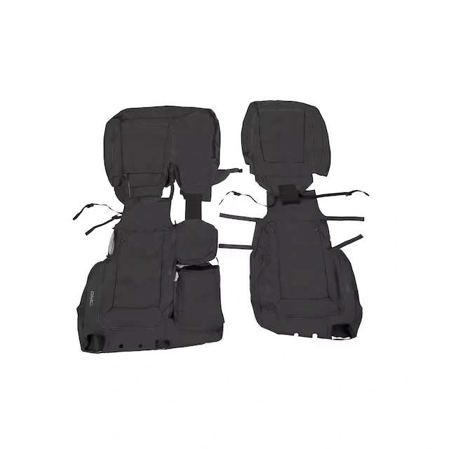 Protective Second-Row Seat Cover Set in Jet Black