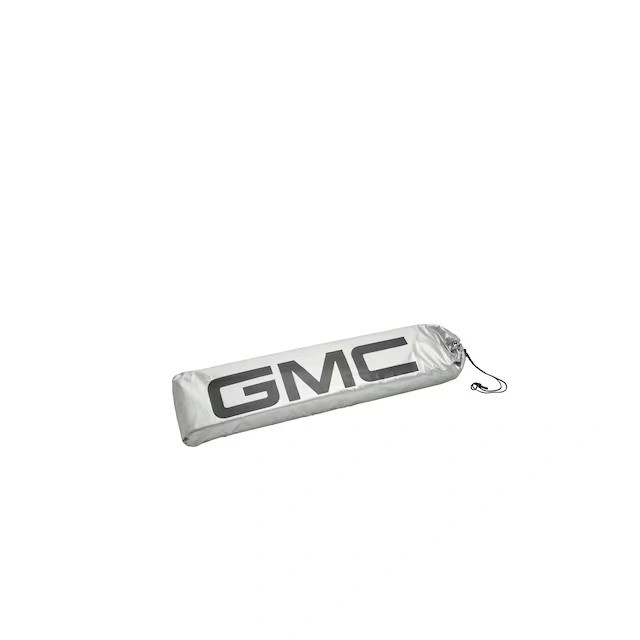 Front Sunshade Package in Silver with Black GMC Logo 3 Front Sunshade Package in Silver with Black GMC Logo