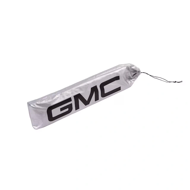 Front Sunshade Package in Silver with Black GMC Logo for Vehicles with Lane Departure