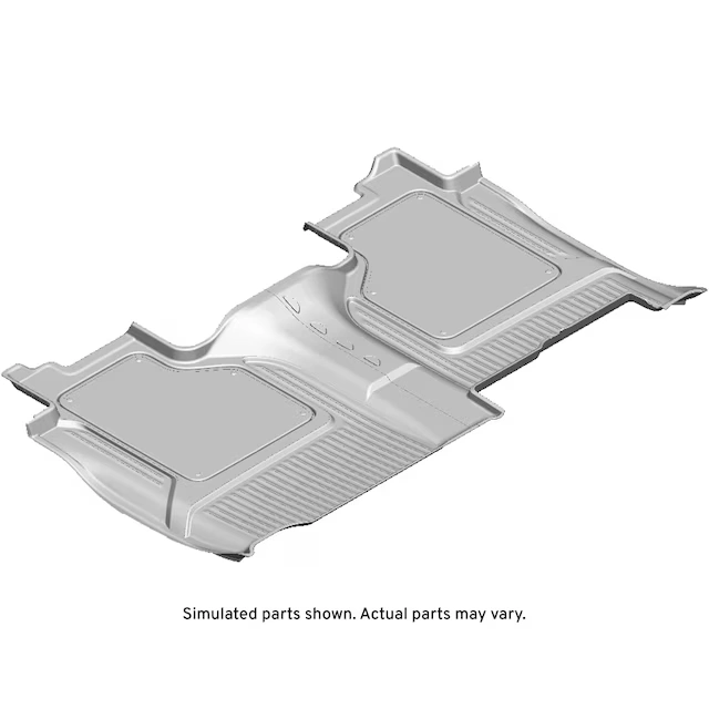 GM Genuine Parts Black Rear Floor Mat Package