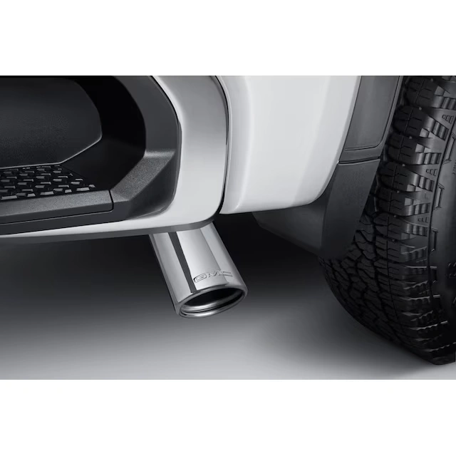 4.3L or 5.3L Polished Stainless Steel Single Outlet Exhaust Tip with GMC Logo