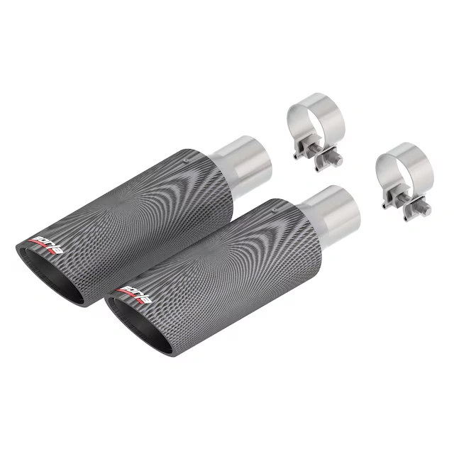 Carbon Fiber Dual Side Exit Exhaust Tips by Borla® - Associated Accessories