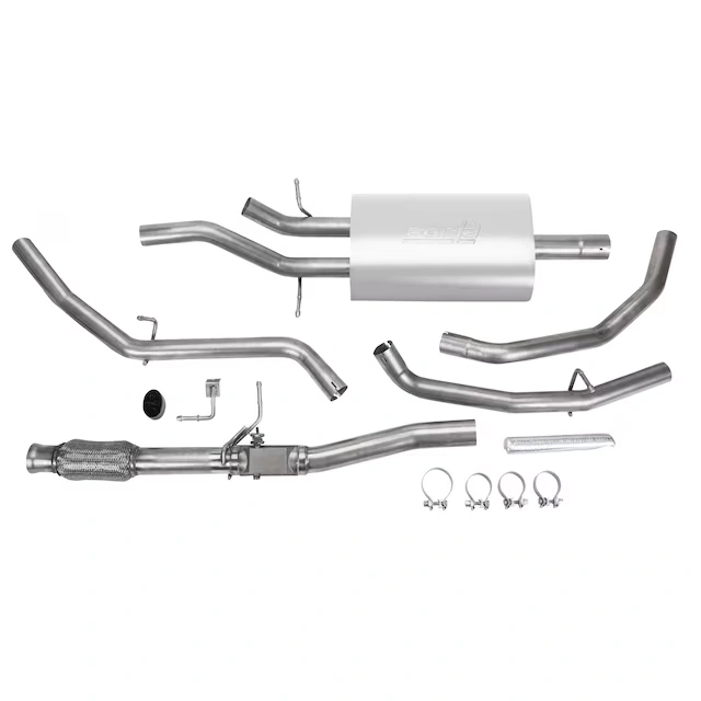5.3L Cat-Back Dual-Split Rear Exit Exhaust Upgrade System by Borla® - Associated Accessories