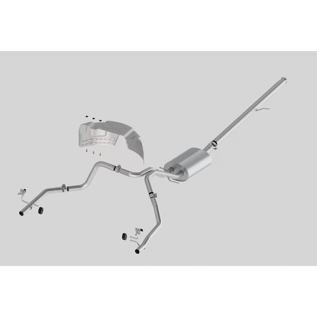 5.3L Cat-Back Dual-Split Rear Exit Exhaust Upgrade System by Borla® - Associated Accessories