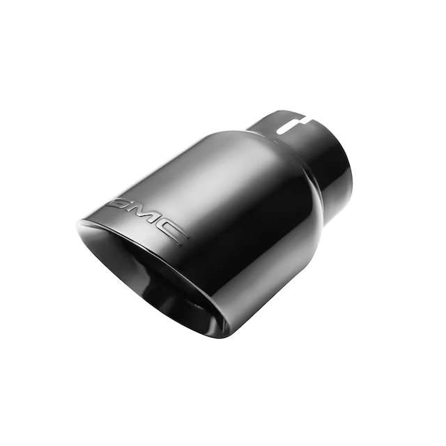 2.7L Black Chrome Single Outlet Exhaust Tip with GMC Logo