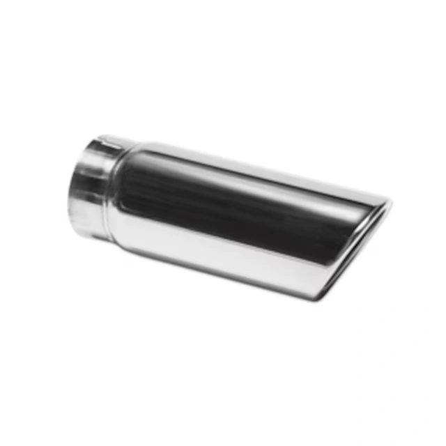6.2L Polished Stainless Steel Single Outlet Exhaust Tip