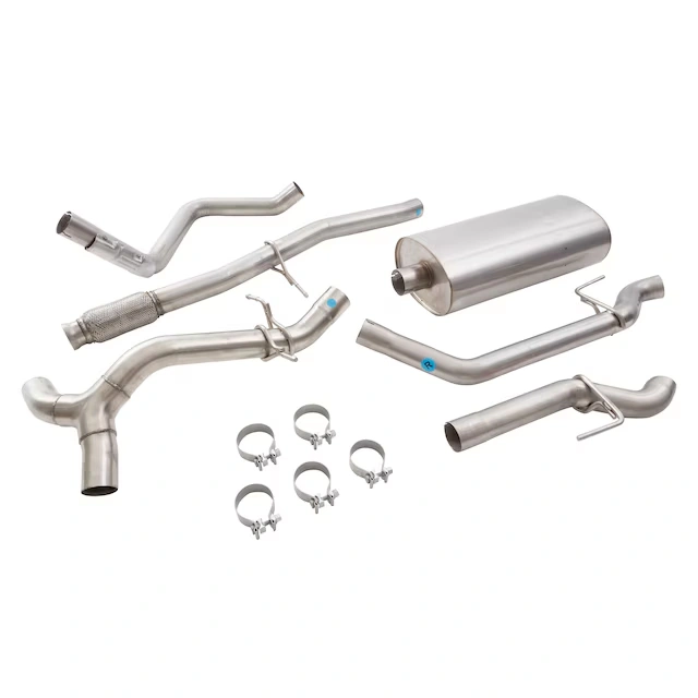 5.3L Long Wheelbase Cat-Back Dual Exit Exhaust Upgrade System