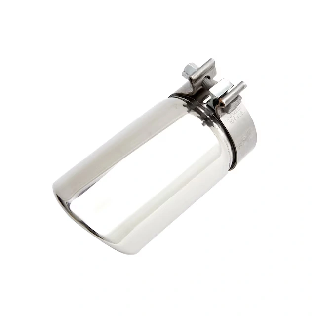 6.2L Polished Stainless Steel Single Outlet Exhaust Tip