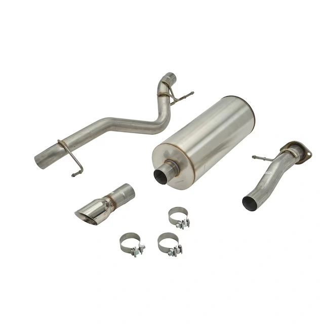 3.6L Cat-Back Single Exit Exhaust Upgrade System with Polished Tip