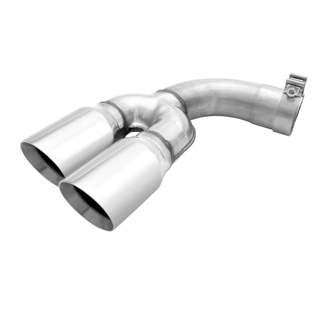 3.0L Polished Stainless Steel Dual-Outlet Exhaust Tip