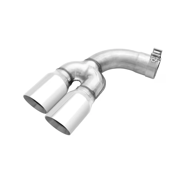 3.0L Polished Stainless Steel Dual-Outlet Exhaust Tip