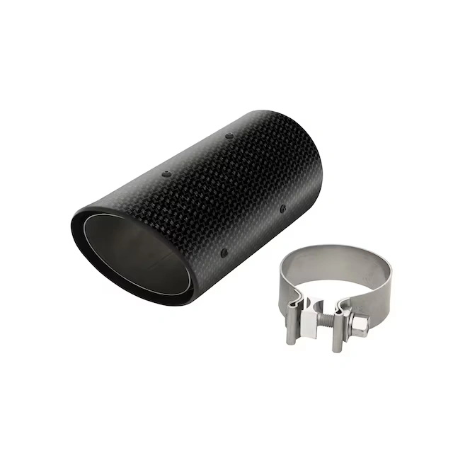 3.0L Carbon Fiber Single Outlet Exhaust Tip