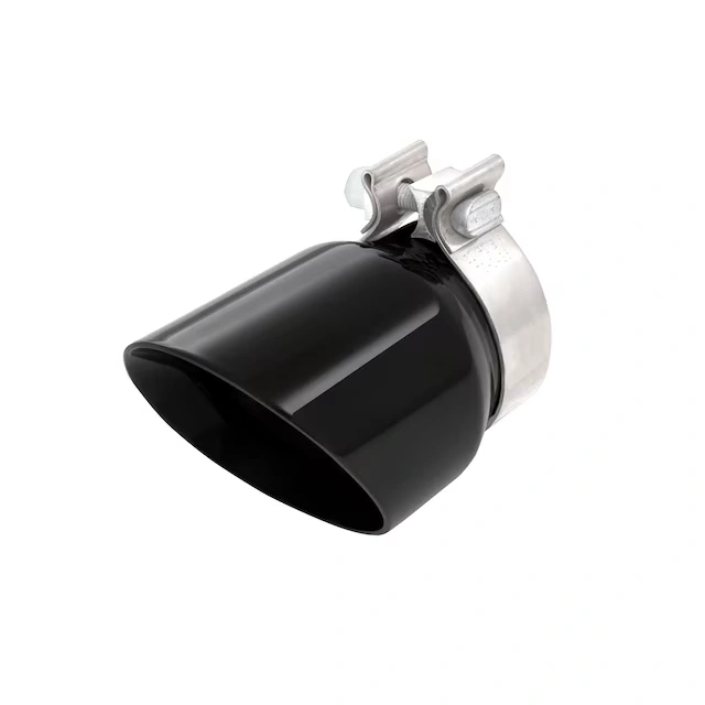 3.0L Black Chrome Single-Outlet Exhaust Tip