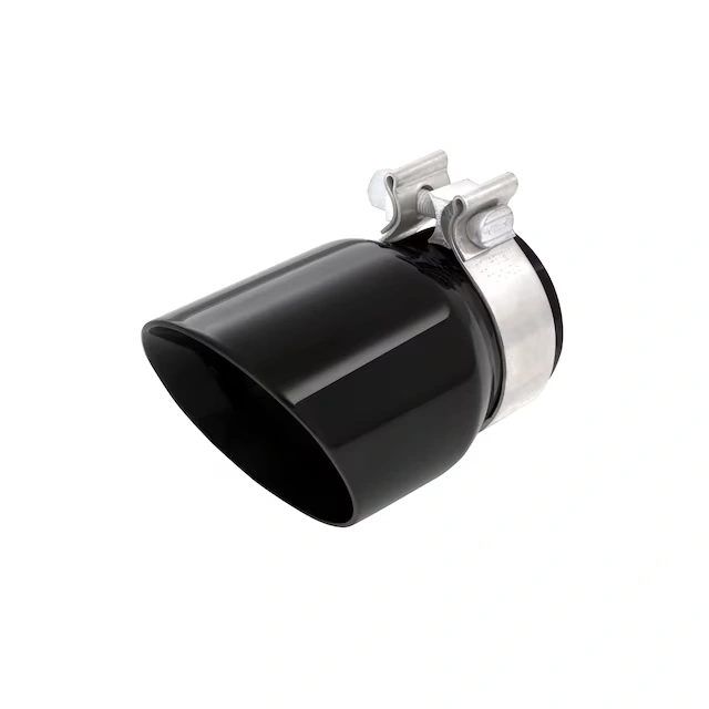 3.0L Black Chrome Single-Outlet Exhaust Tip