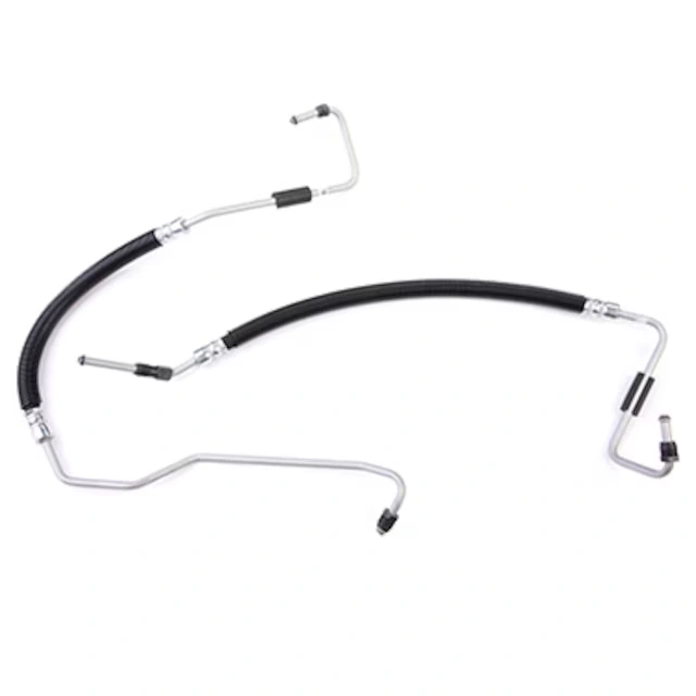 Cold Weather Steering Hose Upgrade Kit for 6.6L Models Equipped with Duramax Diesel Engine and w/o Digital Steering Assist