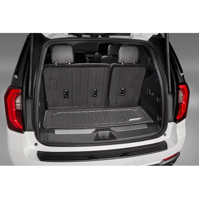 Integrated Cargo Liner in Jet Black with GMC Logo