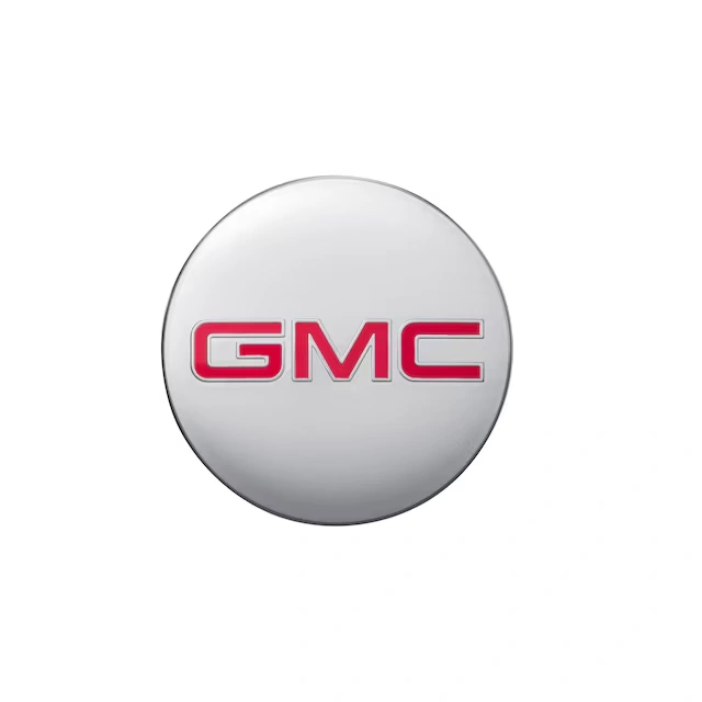 Center Cap in Bright Aluminum with GMC Logo