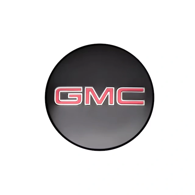 Center Cap in Black with GMC Logo