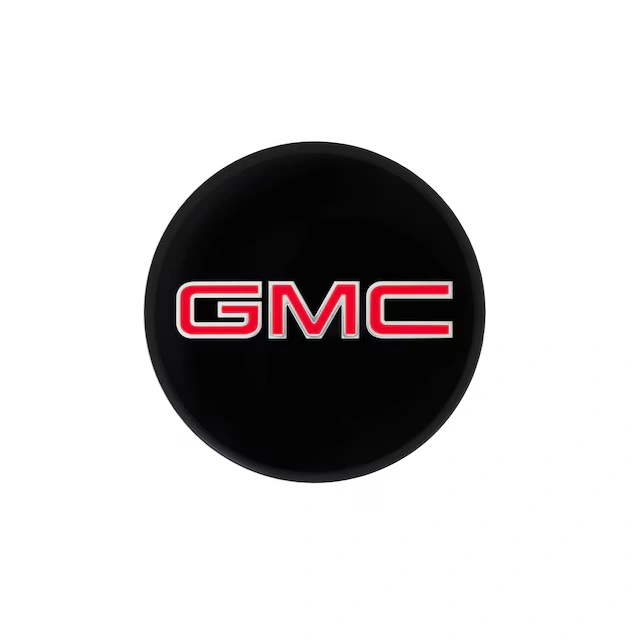 Center Cap in Black with GMC Logo