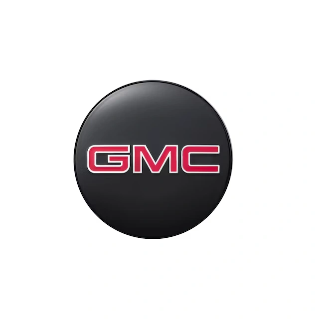 Center Cap in Black with GMC Logo
