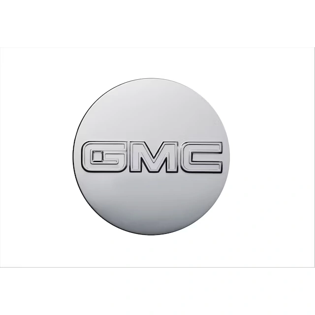 Center Cap in Chrome with Chrome GMC Logo