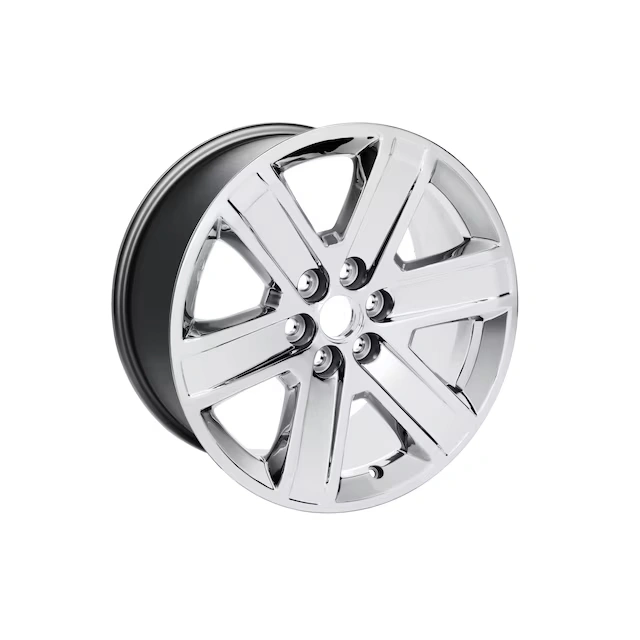 18x8.5-Inch Aluminum 6-Spoke Wheel in Chrome
