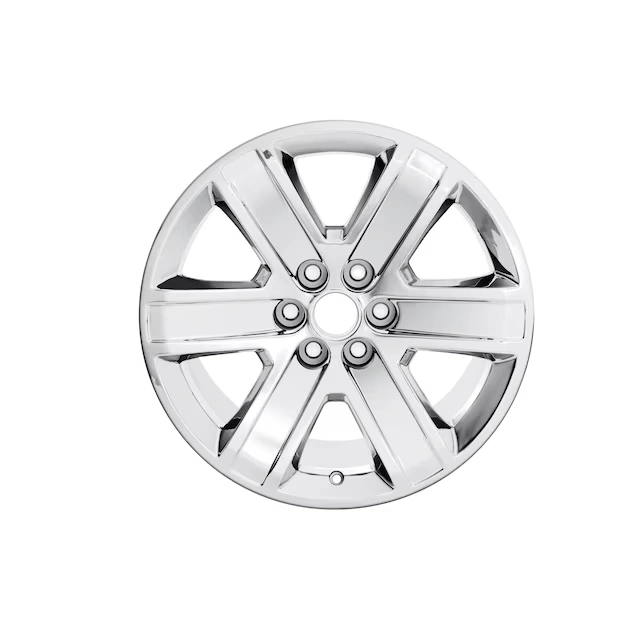 18x8.5-Inch Aluminum 6-Spoke Wheel in Chrome