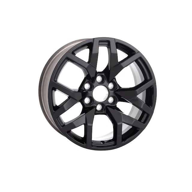 20x9-Inch Aluminum Multi-Spoke Wheel in High Gloss Black