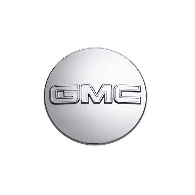 Center Cap in Chrome with Chrome GMC Logo