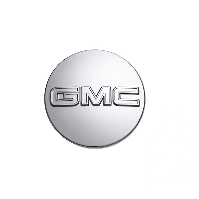 Center Cap in Chrome with Chrome GMC Logo