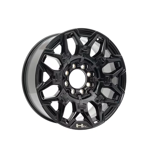 22x9.5-Inch Multi-Spoke Aluminum Spare Wheel in Gloss Black 3 22x9.5-Inch Multi-Spoke Aluminum Spare Wheel in Gloss Black
