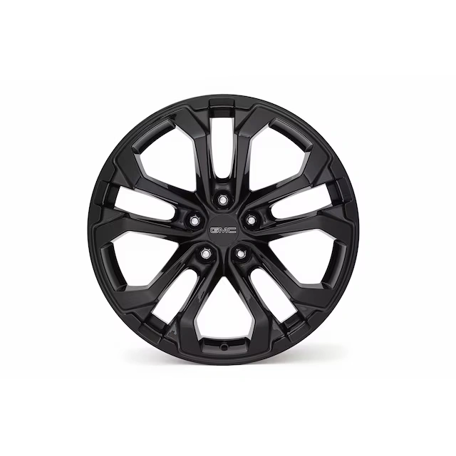 19 x 7.5-Inch 5-Split-Spoke Aluminum Wheel in Gloss Black