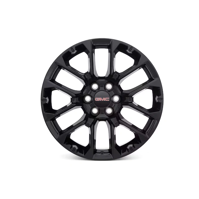 22x9-Inch Aluminum Split-Spoke Wheel in Gloss Black