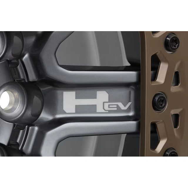 18x9-Inch Multi-Spoke Beadlock Capable Wheel in Grazen Metallic with Tech Bronze Trim Ring